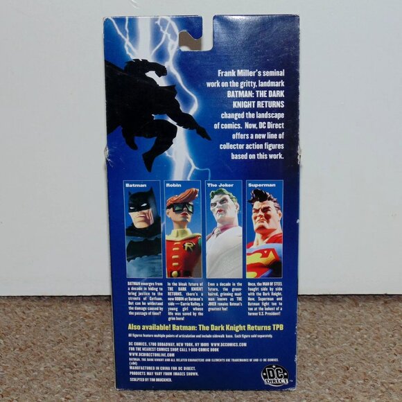 2004 DC Direct Batman: The Dark Knight Returns Robin Figure Complete in Box - Picture 2 of 9